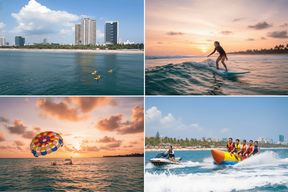 C&aacute;c hoạt động th&uacute; vị tại biển ở Đ&agrave; Nẵng.